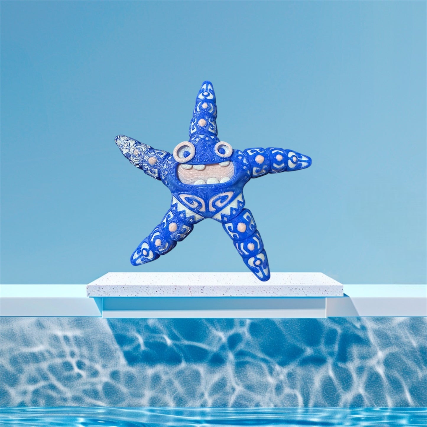 Articulated Tattooed Starfish