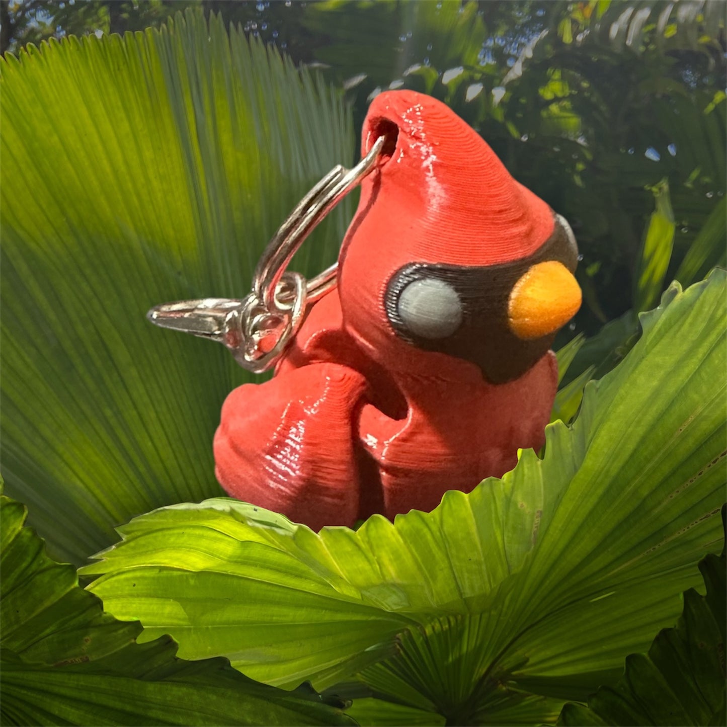 Cardinal Keychain