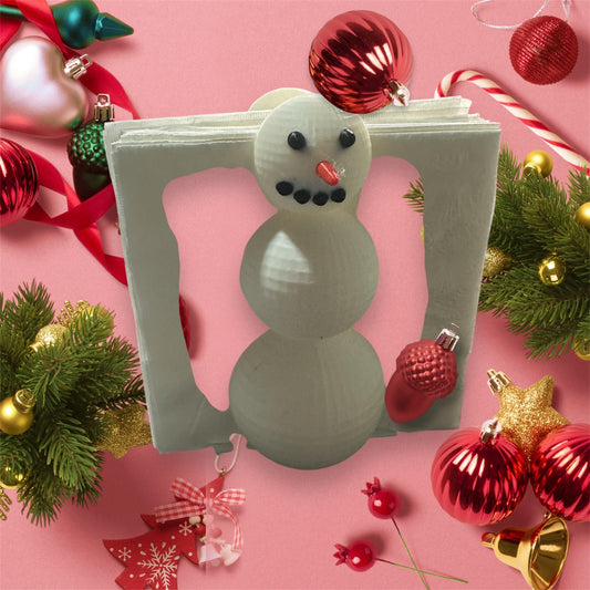 Snowman Napkin Holder